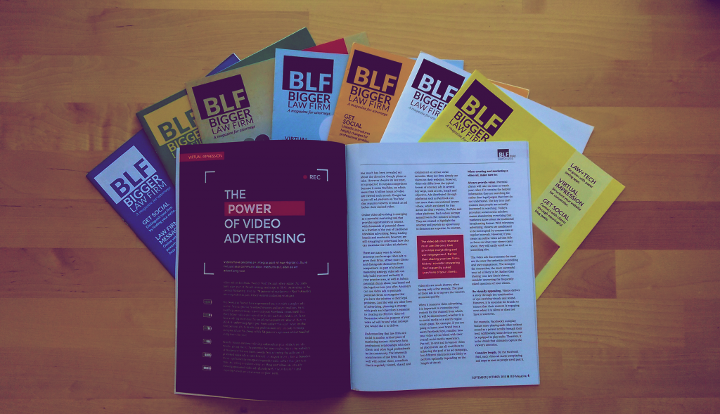 Bigger Law Firm Magazine logo