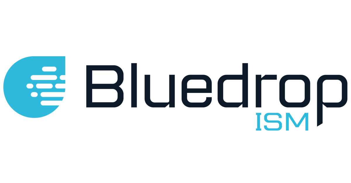 Bluedrop ISM logo