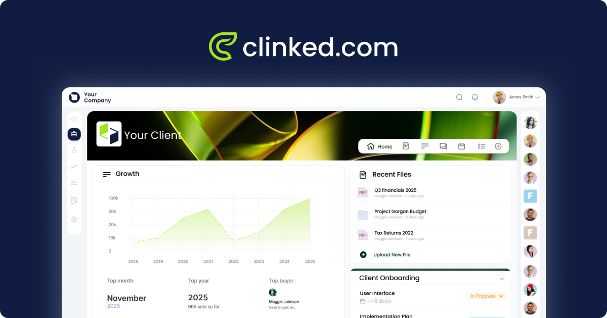 Clinked.com logo