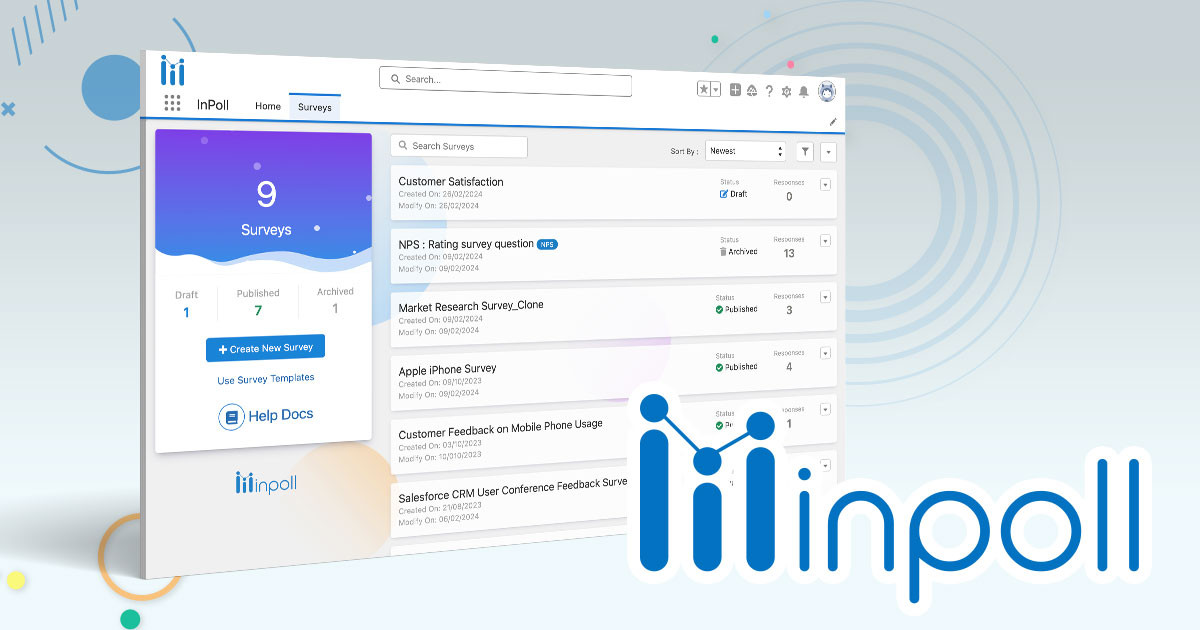 A Complete Survey Solution for Salesforce CRM logo