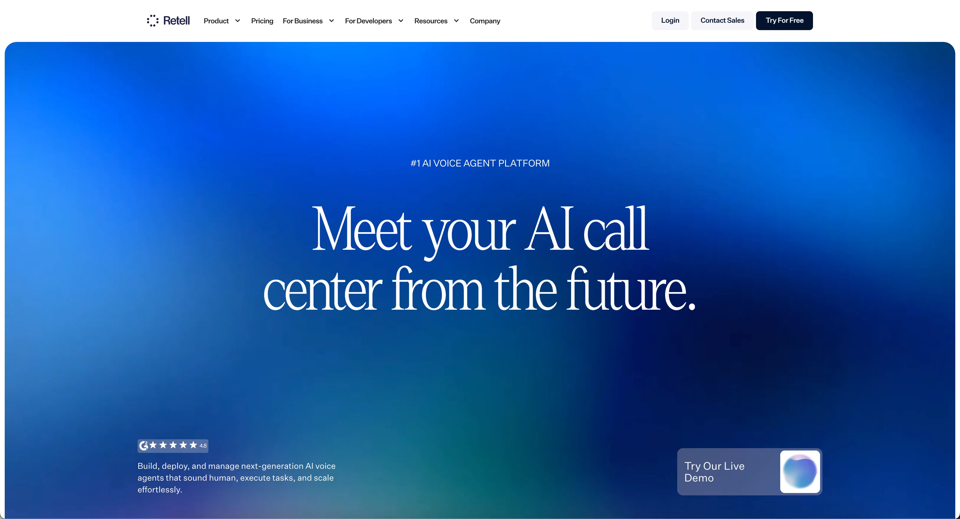 Retell AI logo
