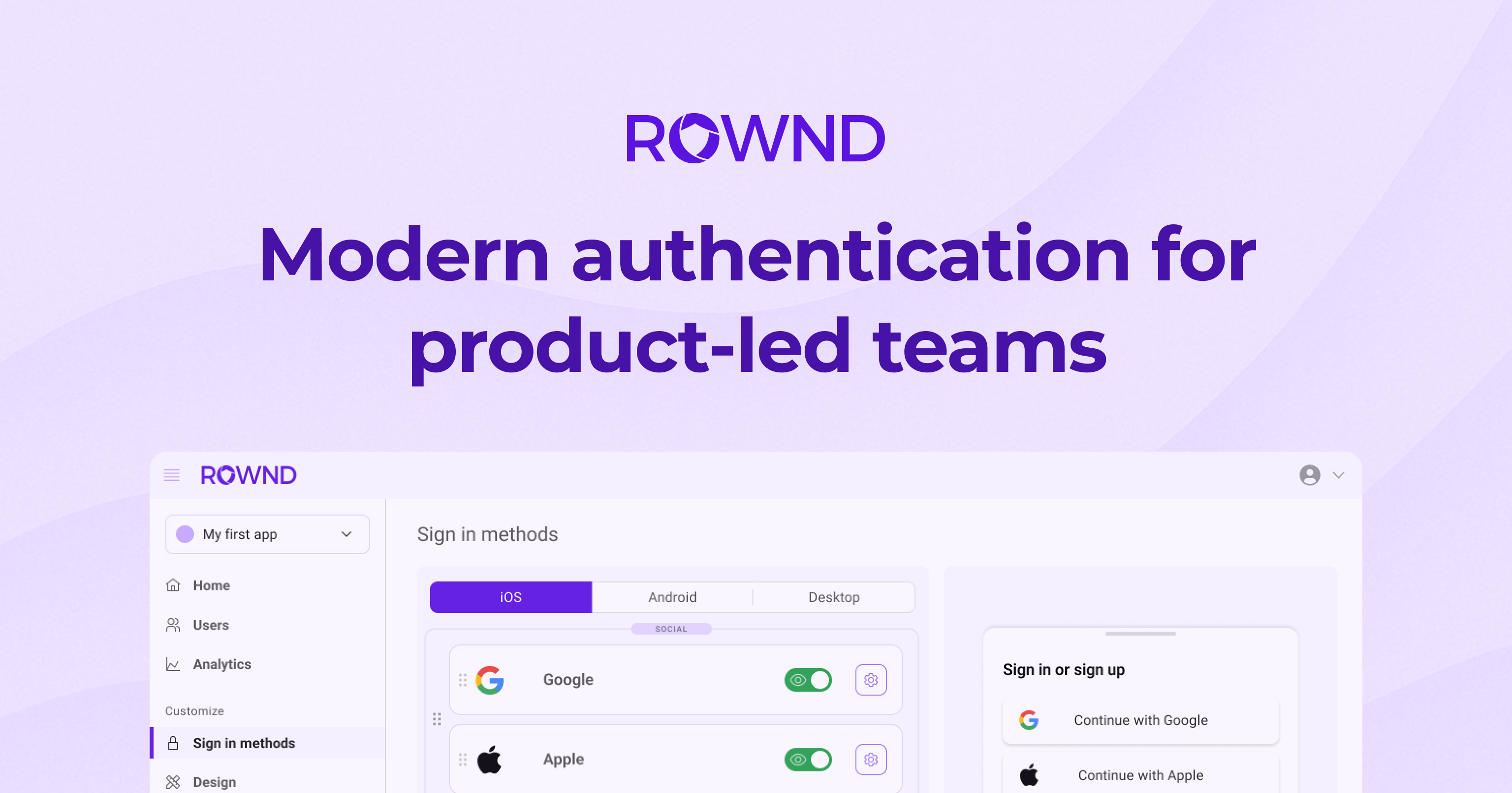 Rownd logo