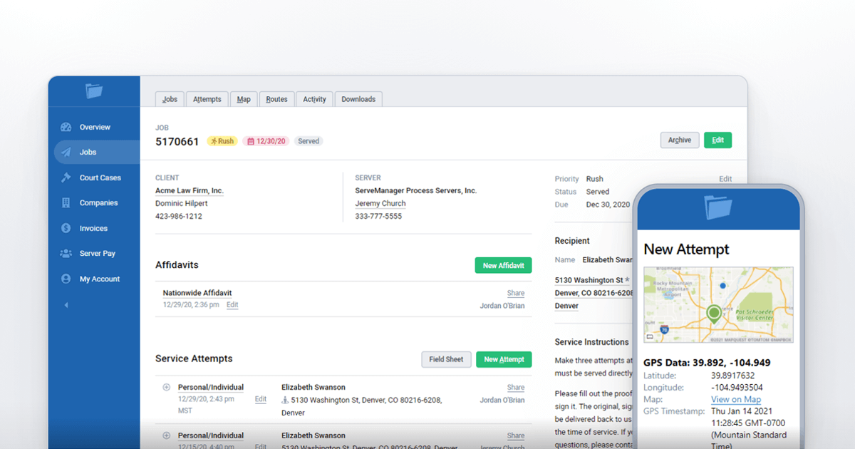 ServeManager logo