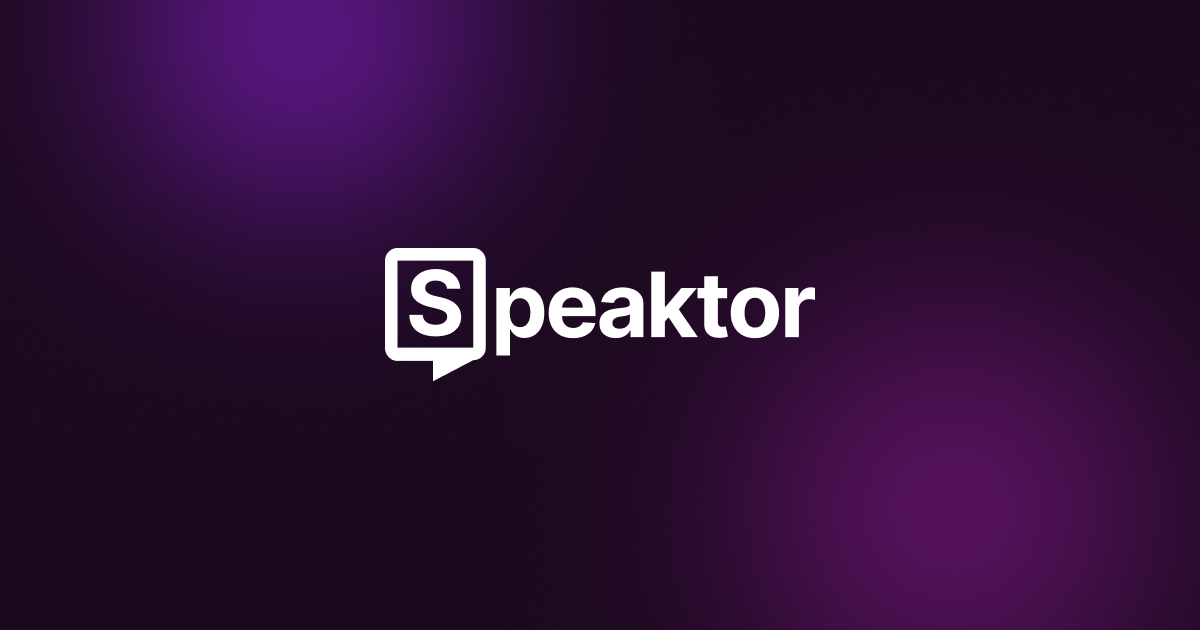 Speaktor logo