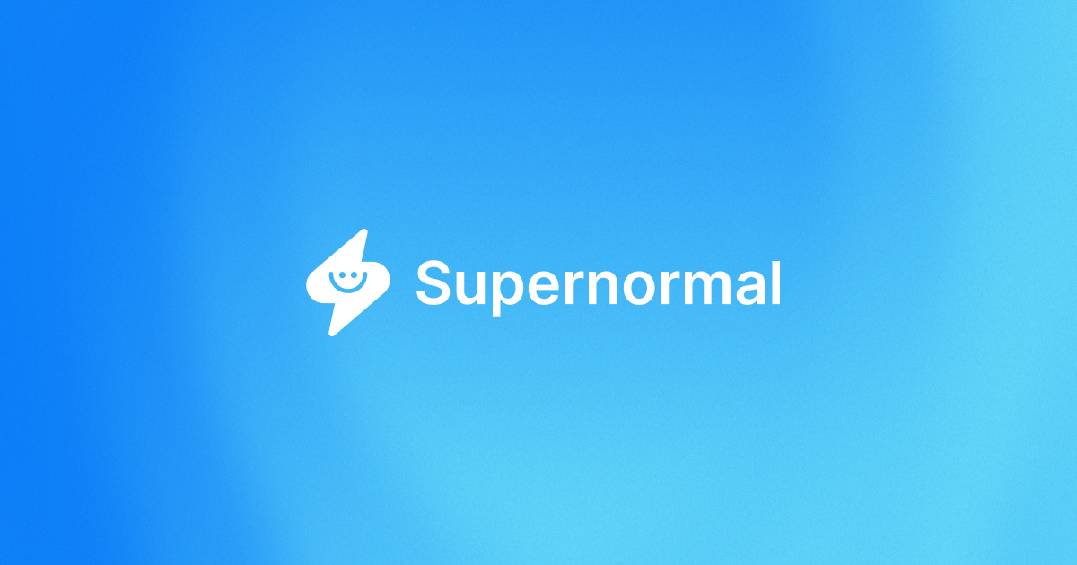 Supernormal logo