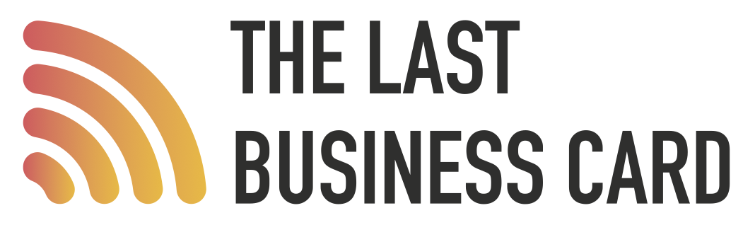 Thelastbusinesscard logo