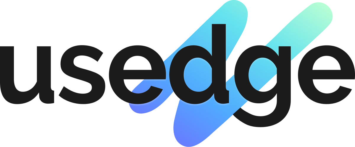Usedge Made in with love logo
