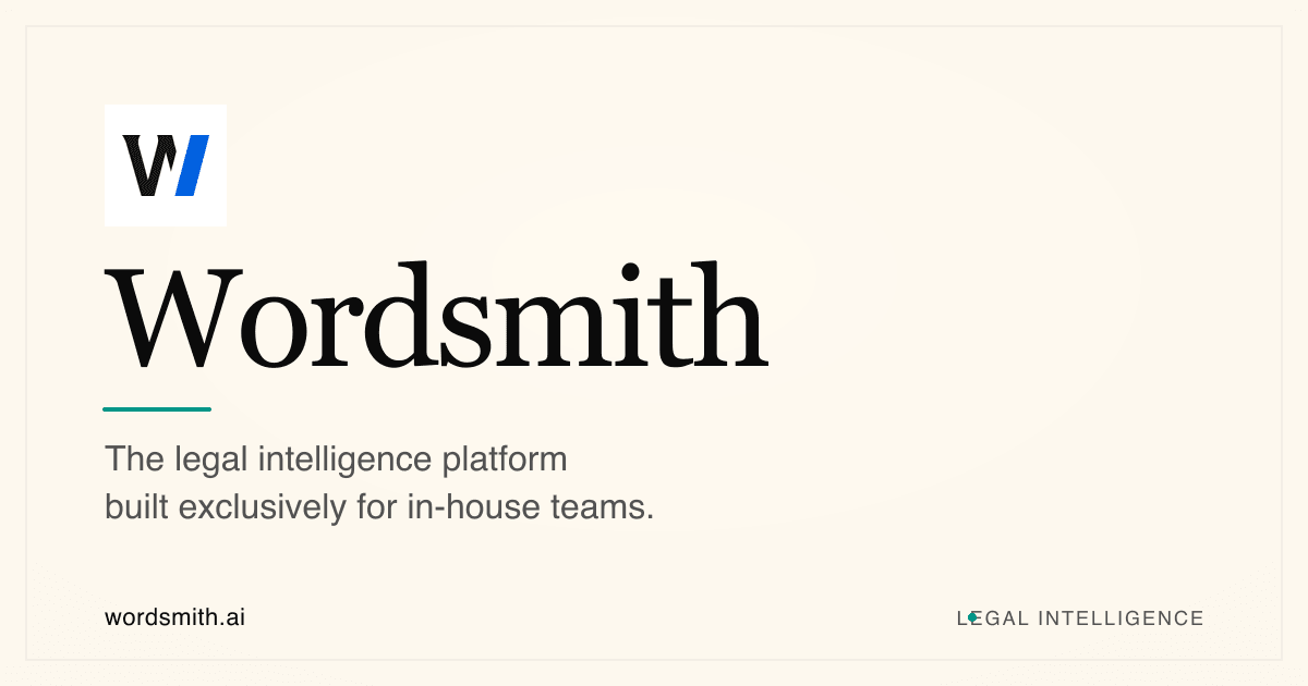 Wordsmith Legal AI logo